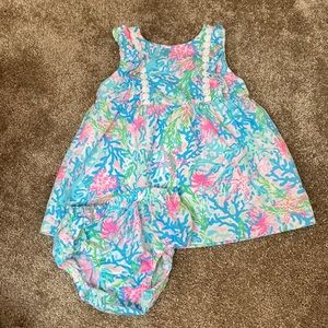 Lilly Pulitzer Baby shift dress. Size 6-12 months